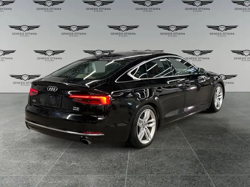 2018 Audi A5 Technik, černá, 115 381 km, dovoz Kanada — foto 5 z 12