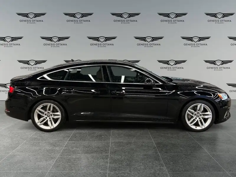 2018 Audi A5 Technik, černá, 115 381 km, dovoz Kanada — foto 6 z 12