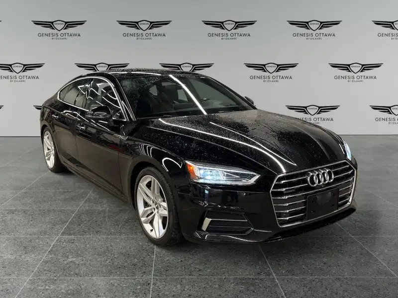 2018 Audi A5 Technik, černá, 115 381 km, dovoz Kanada — foto 7 z 12