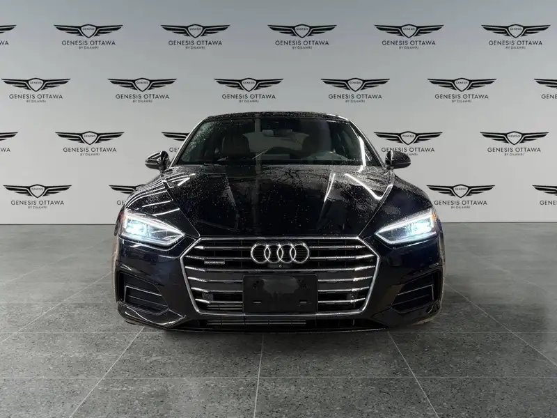 2018 Audi A5 Technik, černá, 115 381 km, dovoz Kanada — foto 8 z 12