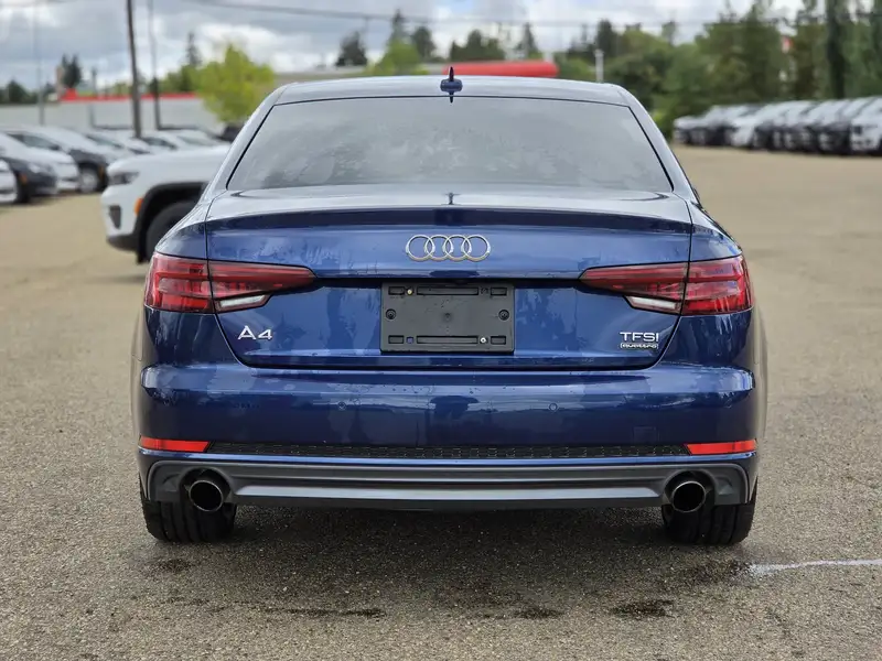 2018 Audi A4 Technik, modrá, 107 994 km, dovoz Kanada — foto 5 z 12