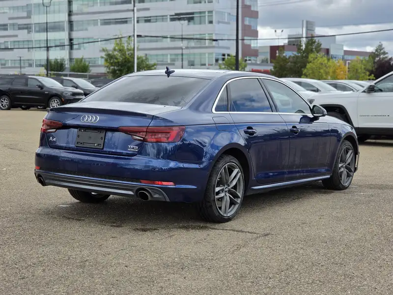 2018 Audi A4 Technik, modrá, 107 994 km, dovoz Kanada — foto 7 z 12