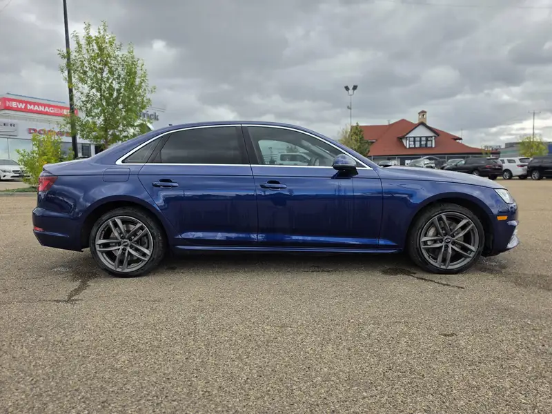 2018 Audi A4 Technik, modrá, 107 994 km, dovoz Kanada — foto 8 z 12