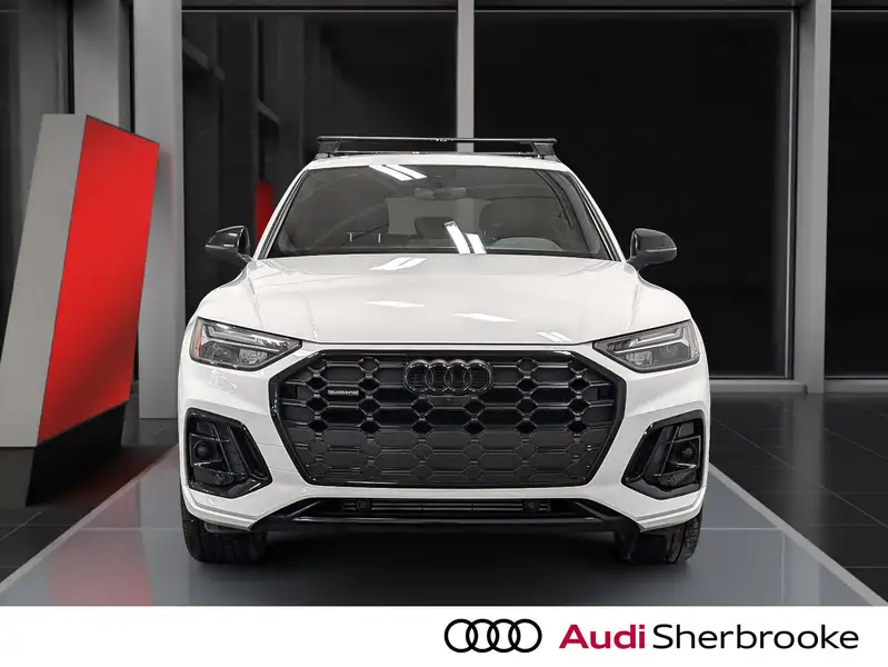 2024 Audi Q5 Progressiv, bílá, 43 854 km, dovoz Kanada — foto 7 z 12
