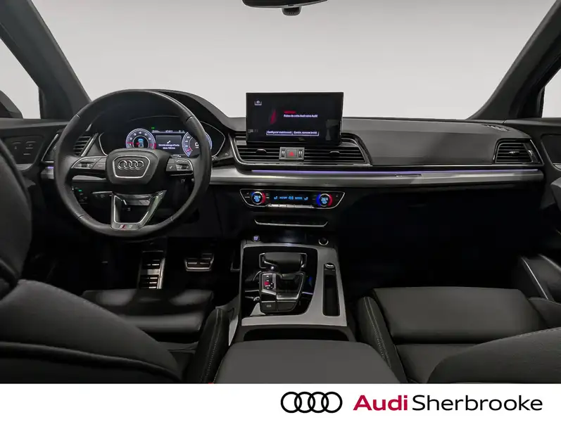2024 Audi Q5 Progressiv, bílá, 43 854 km, dovoz Kanada — foto 9 z 12