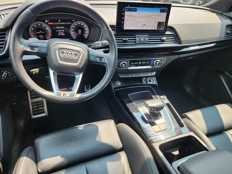 2022 Audi Q5 45 Progressiv, bílá, 80 308 km, dovoz Kanada — foto 11 z 12