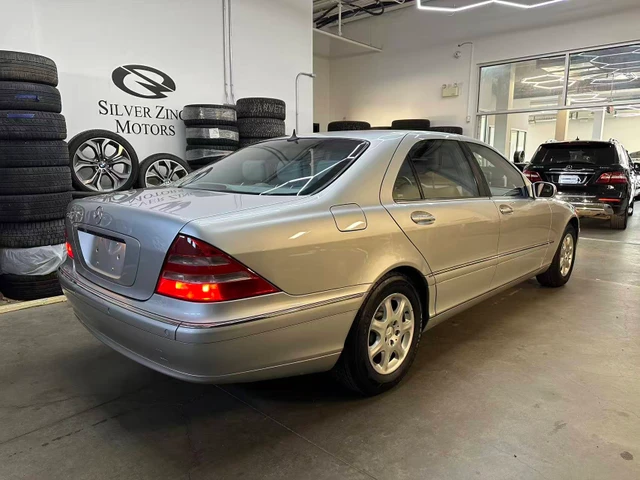 2001 S500, stříbrná, 122 497 km, dovoz Kanada — foto 4 z 19