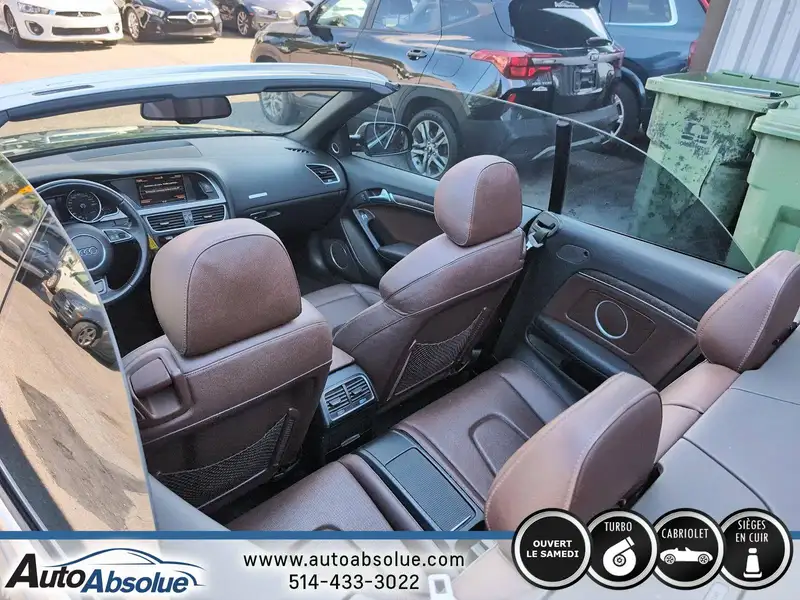 2013 Audi A5 Premium Plus, černá, 188 000 km, dovoz Kanada — foto 7 z 12