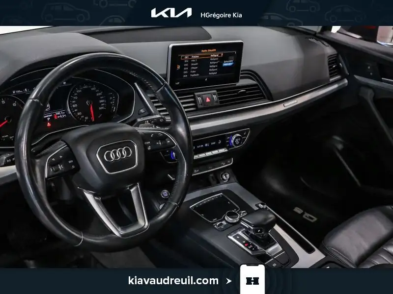 2018 Audi Q5 Progressiv, červená, 110 461 km, dovoz Kanada — foto 9 z 12