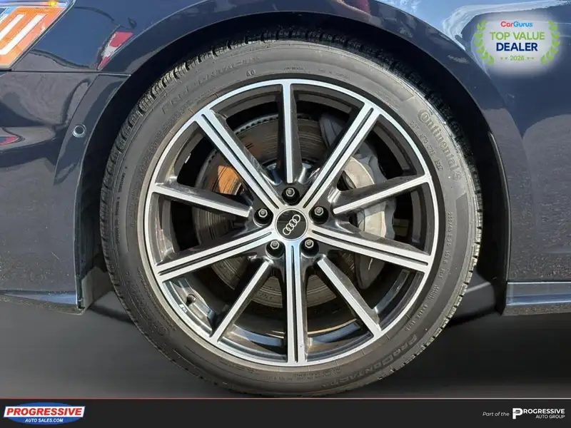 2025 Audi A6 PROGRESSIV, modrá, 15 435 km, dovoz Kanada — foto 2 z 12