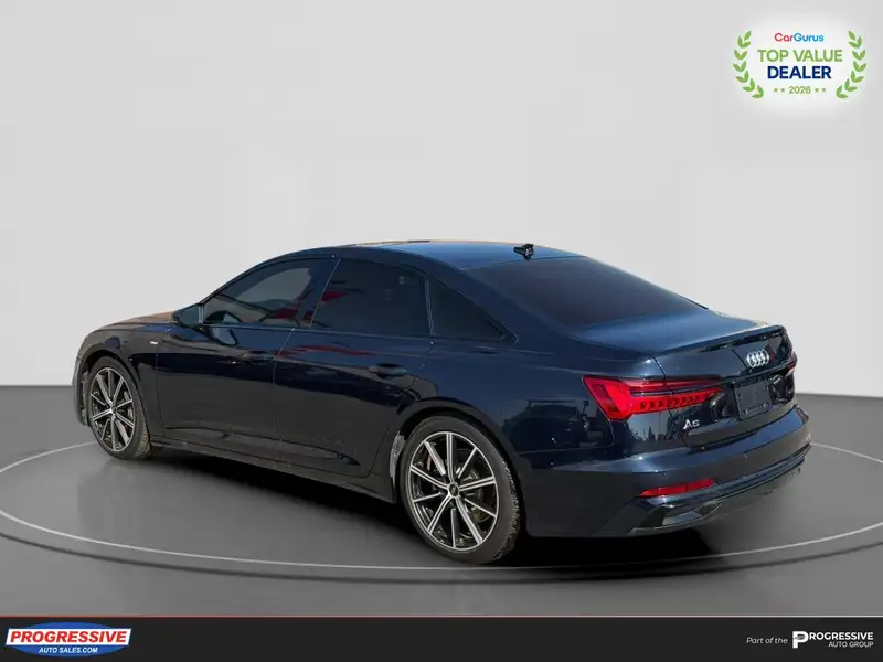 2025 Audi A6 PROGRESSIV, modrá, 15 435 km, dovoz Kanada — foto 3 z 12