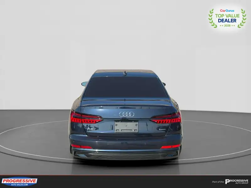 2025 Audi A6 PROGRESSIV, modrá, 15 435 km, dovoz Kanada — foto 4 z 12