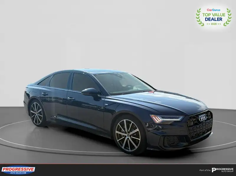 2025 Audi A6 PROGRESSIV, modrá, 15 435 km, dovoz Kanada — foto 7 z 12