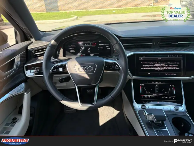 2025 Audi A6 PROGRESSIV, modrá, 15 435 km, dovoz Kanada — foto 9 z 12