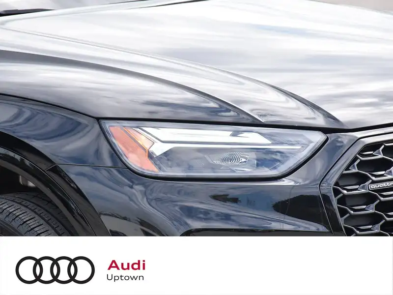 2025 Audi Q5 Progressiv, černá, 34 409 km, dovoz Kanada — foto 3 z 12