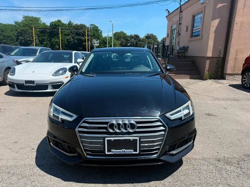 2019 Audi A4 Technik, černá, 113 800 km, dovoz Kanada — foto 2 z 12