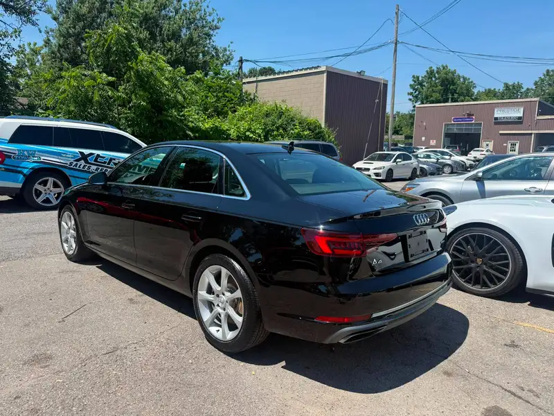 2019 Audi A4 Technik, černá, 113 800 km, dovoz Kanada — foto 4 z 12