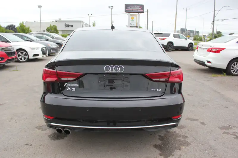 2018 Audi A3 Progressiv, černá, 123 618 km, dovoz Kanada — foto 6 z 12