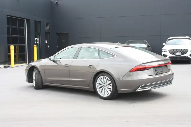 2019 Audi A7 Technik, hnědá, 86 816 km, dovoz Kanada — foto 5 z 12