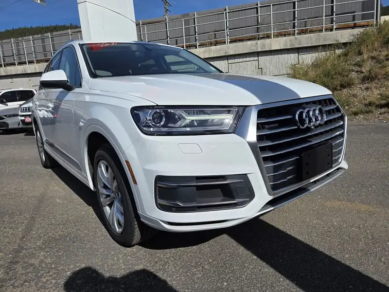 2019 Audi Q7 Progressiv, bílá, 90 781 km, dovoz Kanada — foto 3 z 12