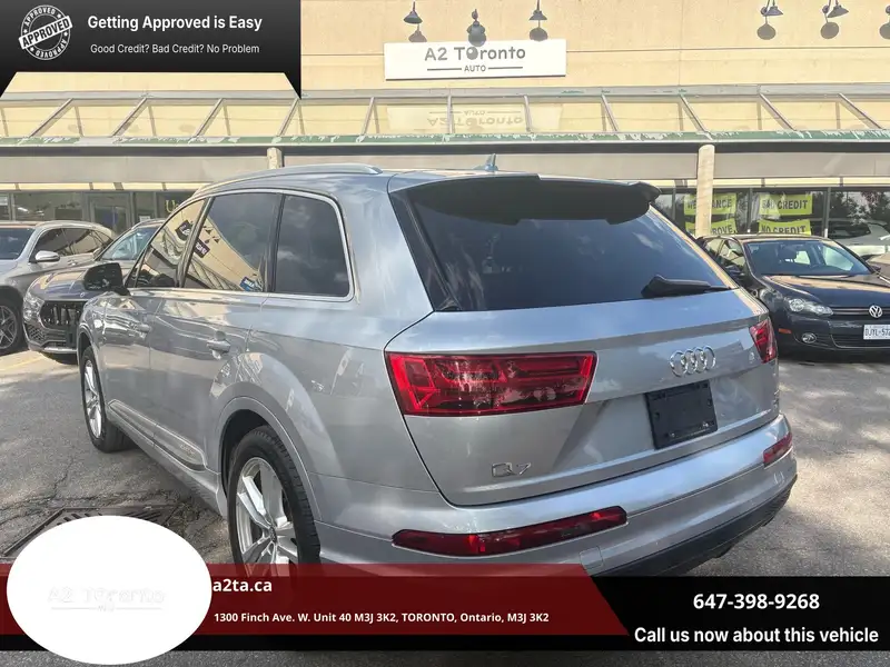 2018 Audi Q7 Technik, stříbrná, 181 219 km, dovoz Kanada — foto 5 z 12