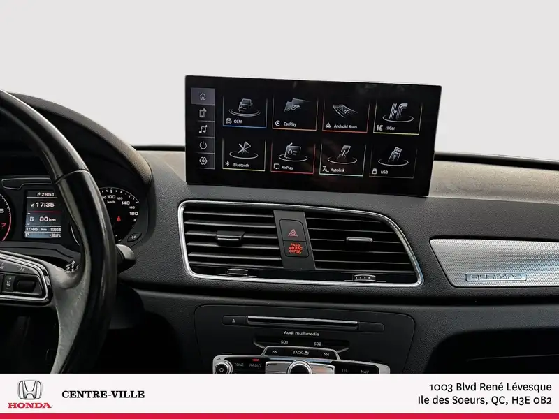 2016 Audi Q3 Technik, 126 982 km, dovoz Kanada — foto 8 z 8