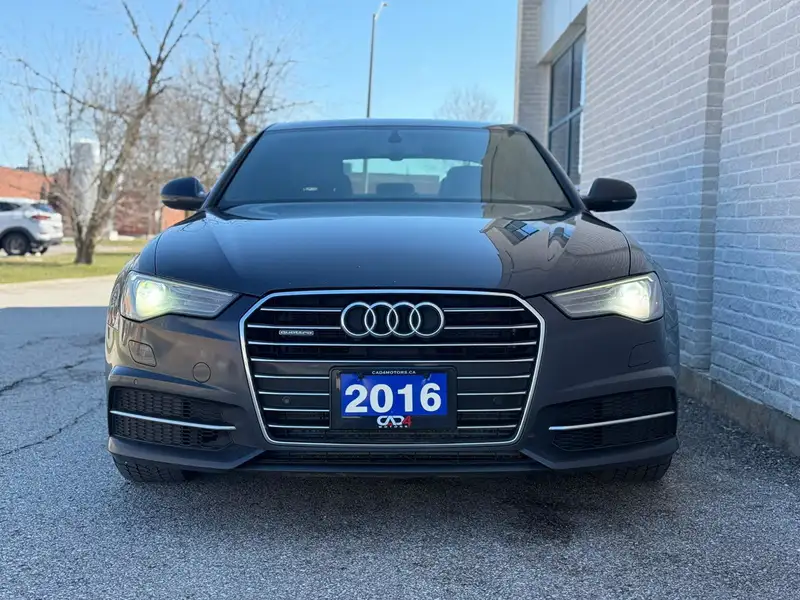 2016 Audi A6 Progressiv, modrá, 117 054 km, dovoz Kanada — foto 2 z 12