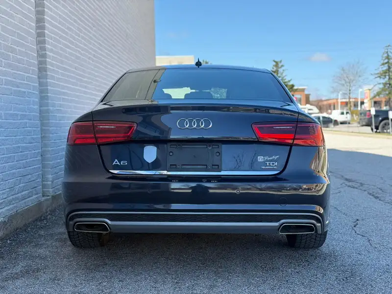 2016 Audi A6 Progressiv, modrá, 117 054 km, dovoz Kanada — foto 5 z 12