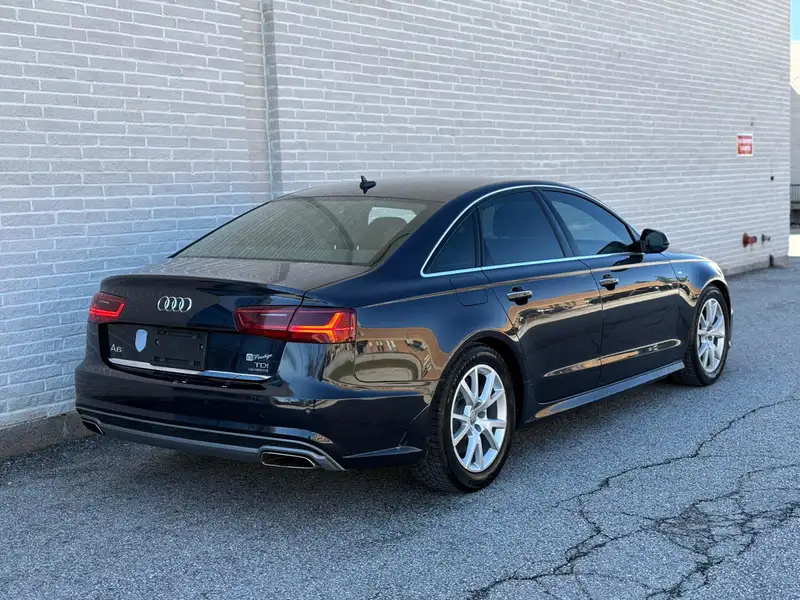 2016 Audi A6 Progressiv, modrá, 117 054 km, dovoz Kanada — foto 6 z 12
