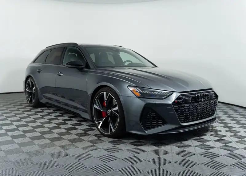 2022 Audi RS6 BASE, šedá, 91 033 km, dovoz Kanada — foto 3 z 12