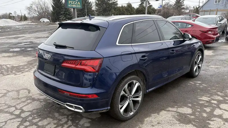 2018 Audi SQ5 Technik, modrá, 146 400 km, dovoz Kanada — foto 3 z 12