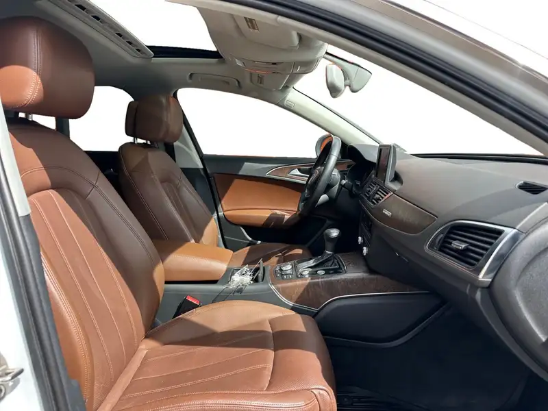 2013 Audi A6 Premium, bílá, 112 625 km, dovoz Kanada — foto 11 z 12