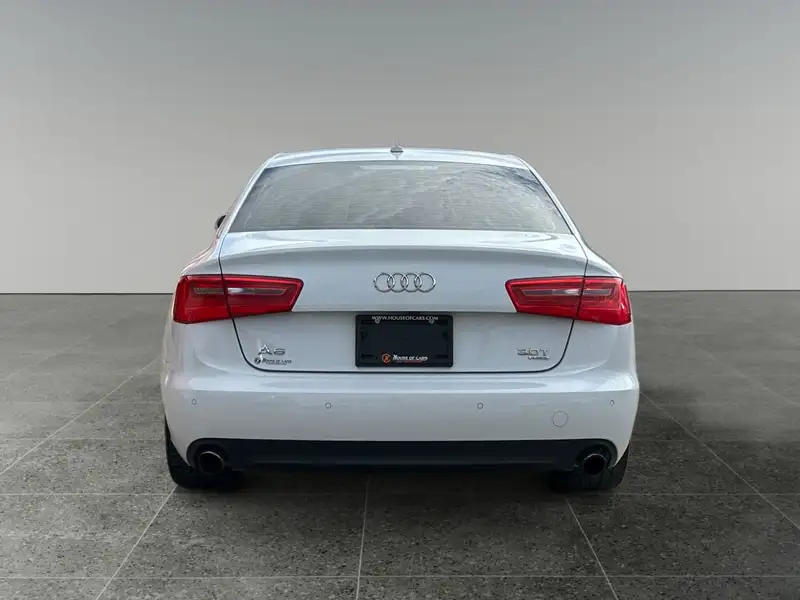 2013 Audi A6 Premium, bílá, 112 625 km, dovoz Kanada — foto 4 z 12