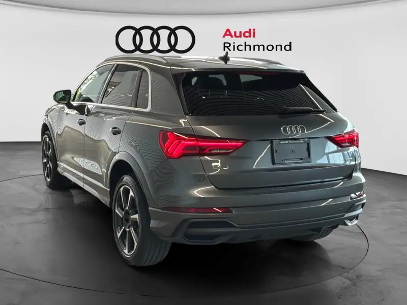 2025 Audi Q3 Technik, šedá, 39 840 km, dovoz Kanada — foto 7 z 12