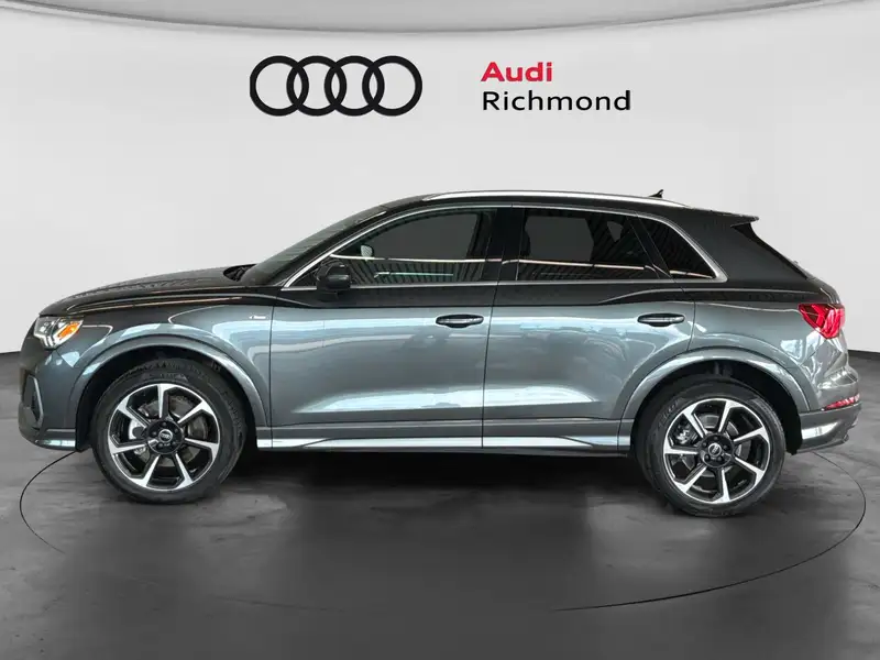 2025 Audi Q3 Technik, šedá, 39 840 km, dovoz Kanada — foto 8 z 12