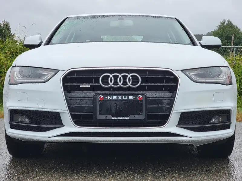 2015 Audi A4 4dr Sdn Auto Progressiv plus quattro, bílá, 143 000 km, dovoz Kanada — foto 2 z 12
