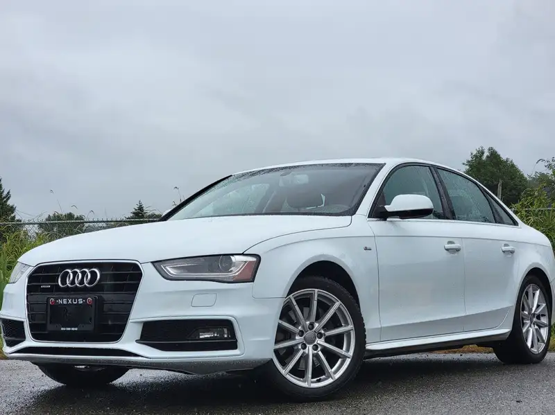2015 Audi A4 4dr Sdn Auto Progressiv plus quattro, bílá, 143 000 km, dovoz Kanada — foto 3 z 12