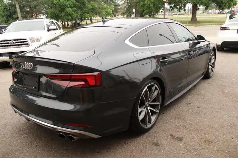 2018 Audi S5 TECHNIK, šedá, 131 831 km, dovoz Kanada — foto 5 z 12