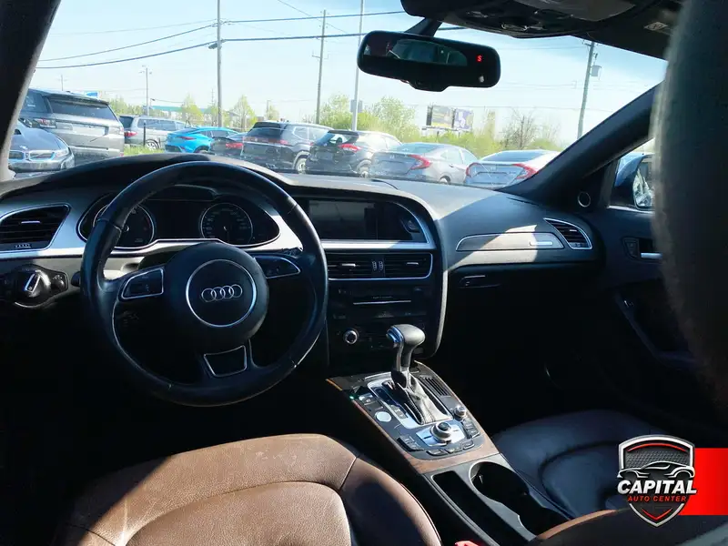 2015 Audi A4 Technik, černá, 146 162 km, dovoz Kanada — foto 7 z 12
