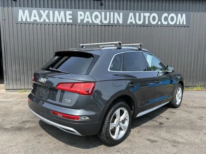 2018 Audi Q5 Progressiv, šedá, 97 000 km, dovoz Kanada — foto 2 z 12