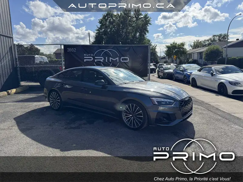 2023 Audi A5 Progressiv, šedá, dovoz Kanada — foto 4 z 12