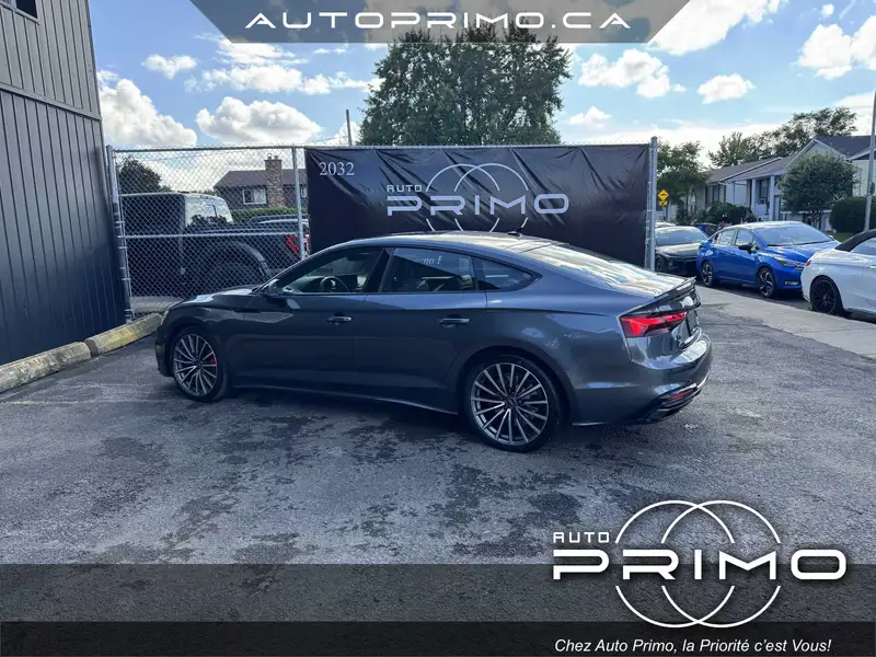 2023 Audi A5 Progressiv, šedá, dovoz Kanada — foto 8 z 12