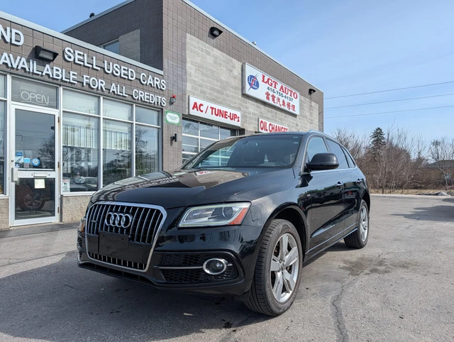 2016 Audi Q5 Progressiv, černá, 186 523 km, dovoz Kanada — foto 3 z 5