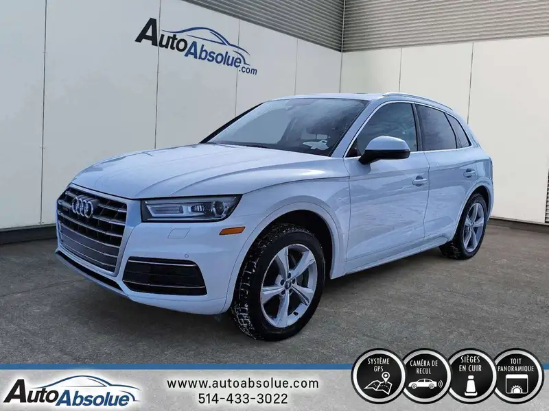 2018 Audi Q5 Progressiv, bílá, 135 000 km, dovoz Kanada — foto 1 z 12 2018 Audi Q5 Progressiv, bílá, 135 000 km, dovoz Kanada — foto 1 z 12