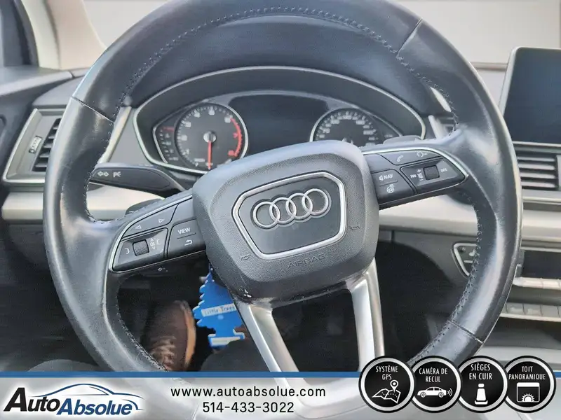 2018 Audi Q5 Progressiv, bílá, 135 000 km, dovoz Kanada — foto 10 z 12