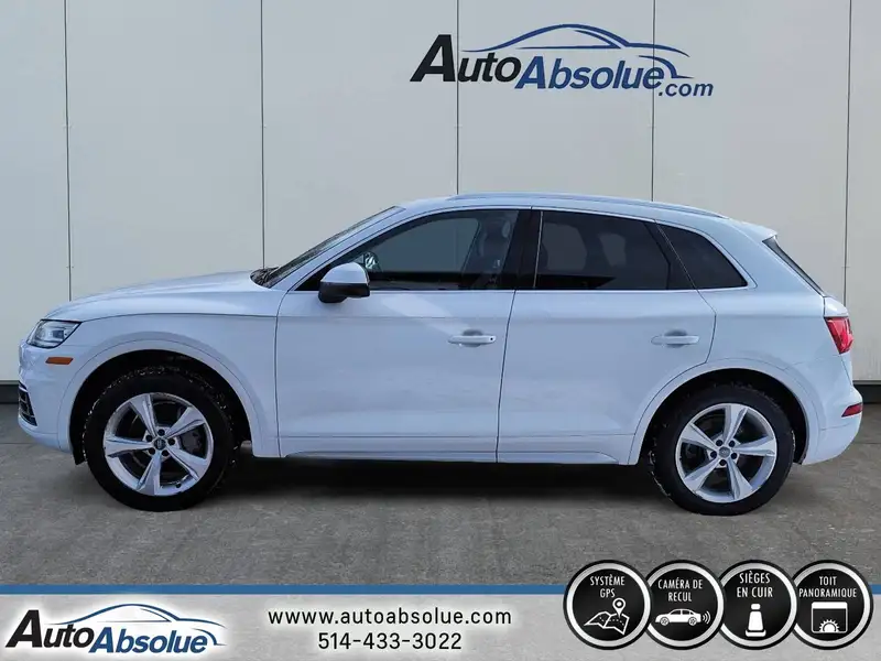 2018 Audi Q5 Progressiv, bílá, 135 000 km, dovoz Kanada — foto 2 z 12