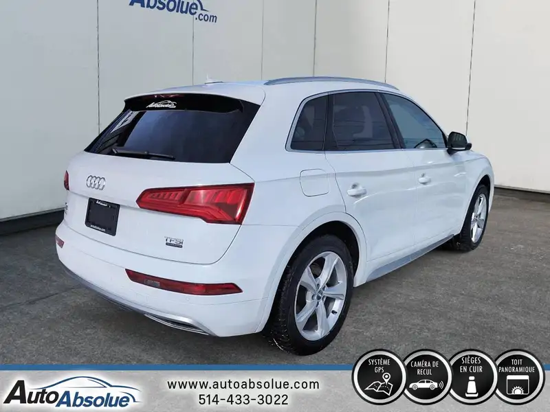 2018 Audi Q5 Progressiv, bílá, 135 000 km, dovoz Kanada — foto 4 z 12
