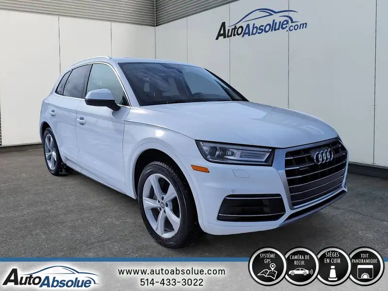 2018 Audi Q5 Progressiv, bílá, 135 000 km, dovoz Kanada — foto 5 z 12