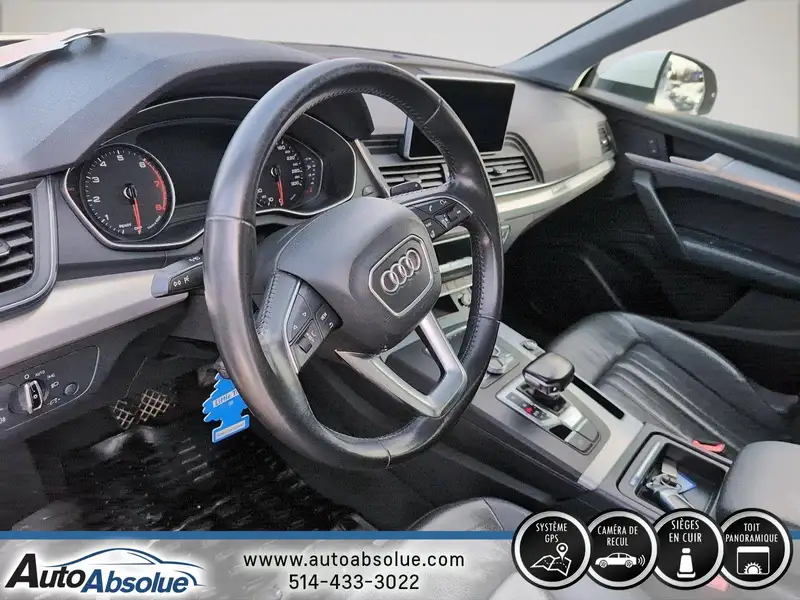 2018 Audi Q5 Progressiv, bílá, 135 000 km, dovoz Kanada — foto 8 z 12
