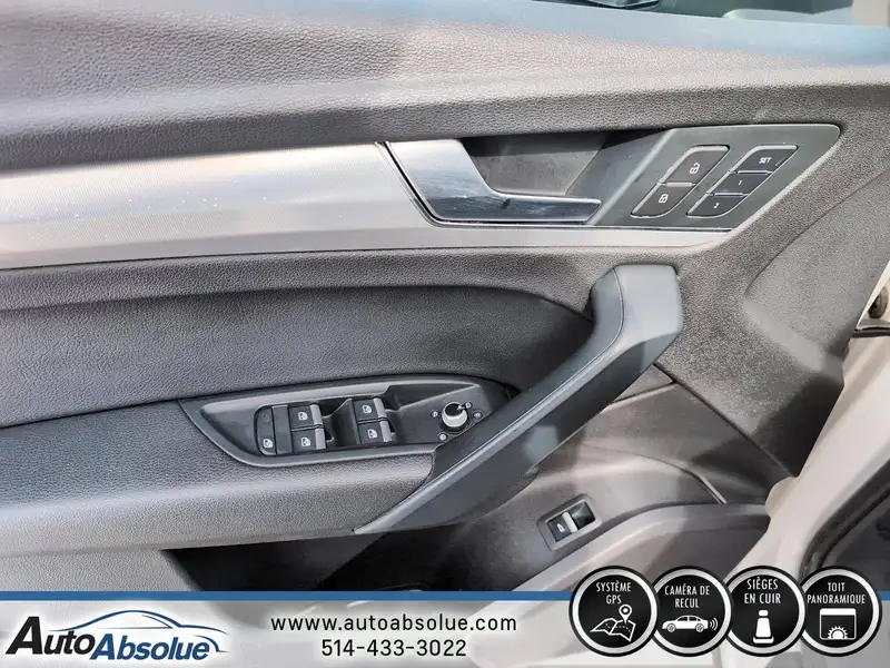 2018 Audi Q5 Progressiv, bílá, 135 000 km, dovoz Kanada — foto 9 z 12